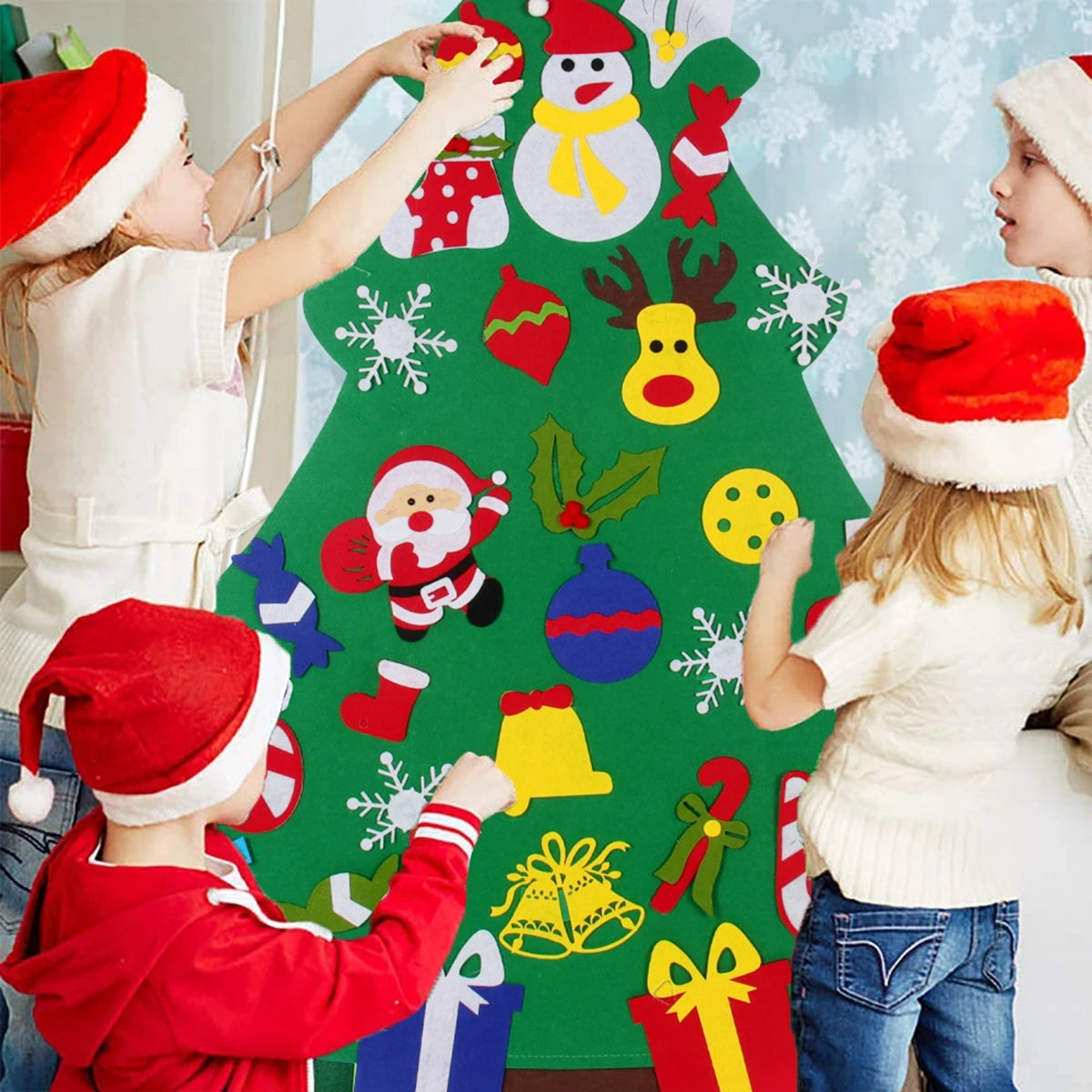 MerryCraft Kids DIY Felt Christmas Tree Kit