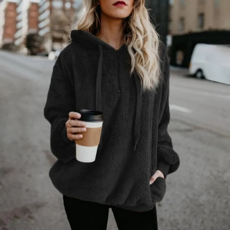 Cozee Fluffy Hoodie