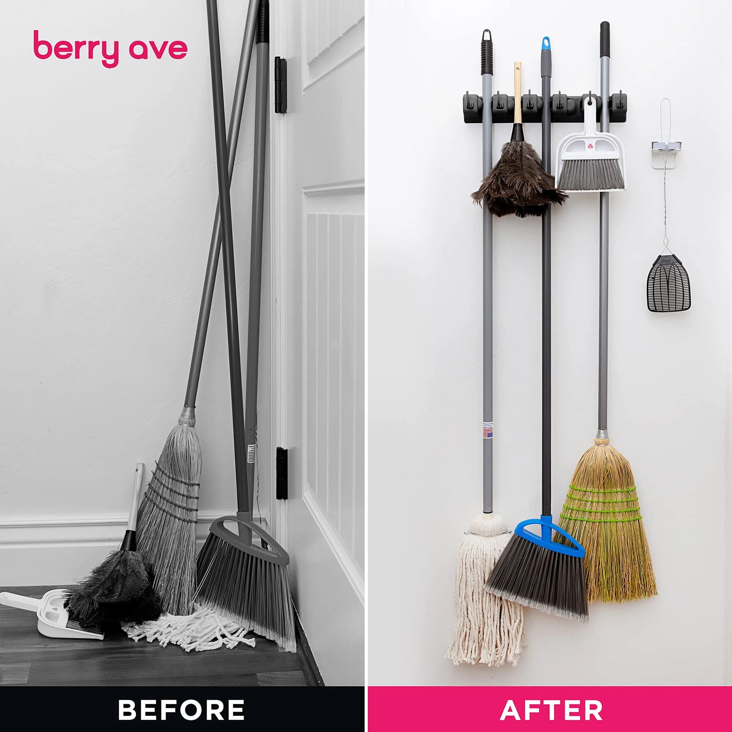 Multi functional Mop Holder