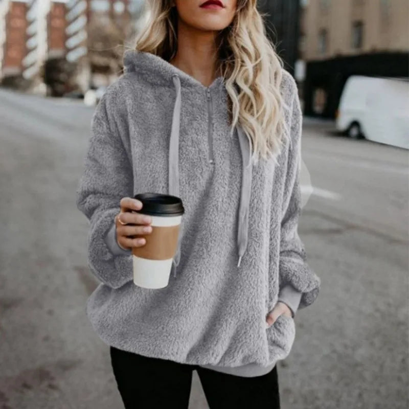 Cozee Fluffy Hoodie