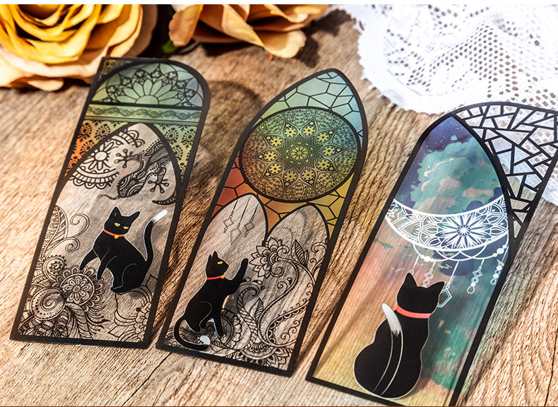 Chinese Cat Bookmarks - Set of 3