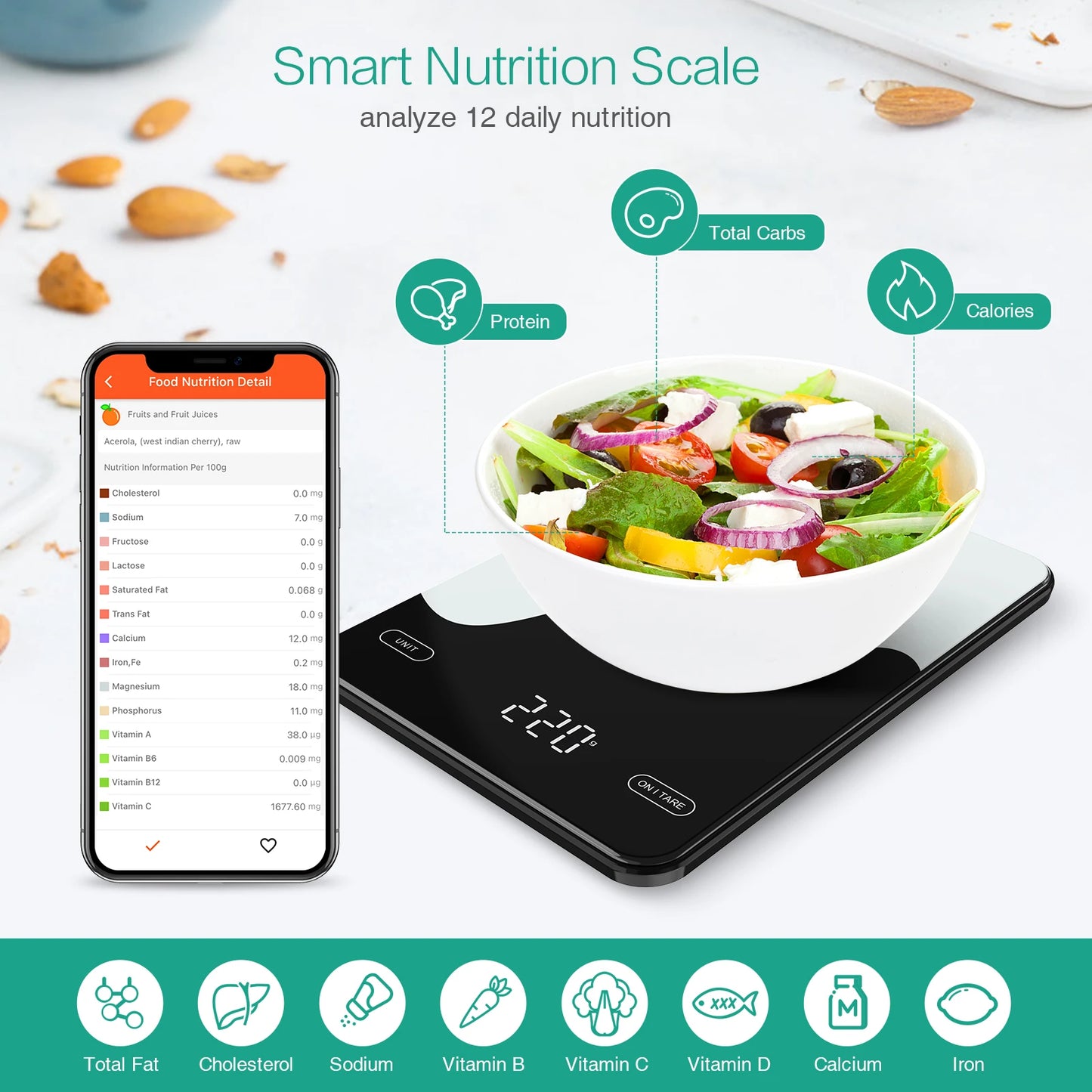 SmartScale Pro™ - The Fitness Scale