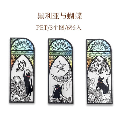 Chinese Cat Bookmarks - Set of 3