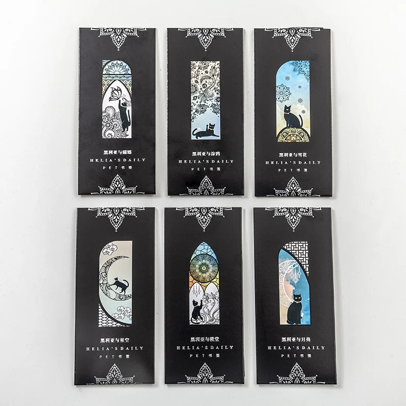 Chinese Cat Bookmarks - Set of 3